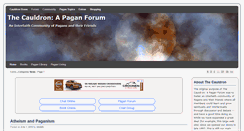 Desktop Screenshot of ecauldron.com